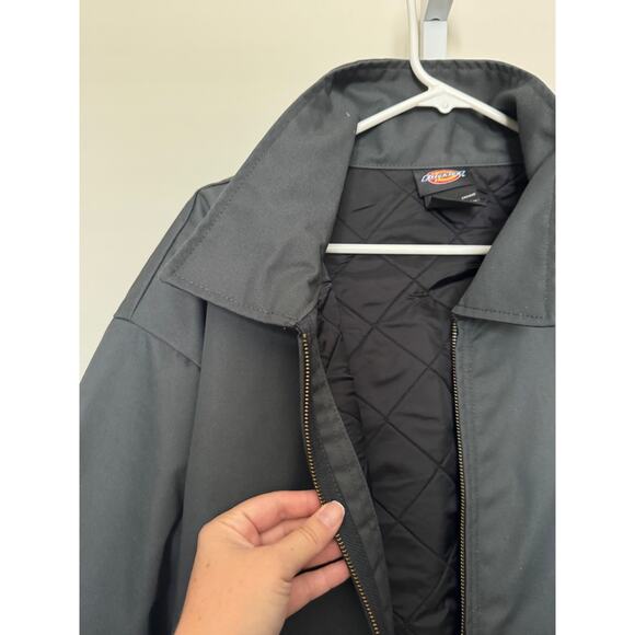 Dickies Work Jacket Quilted Liner Collared Casual Zip Up Chore Coat Size 3XL - Picture 2 of 6